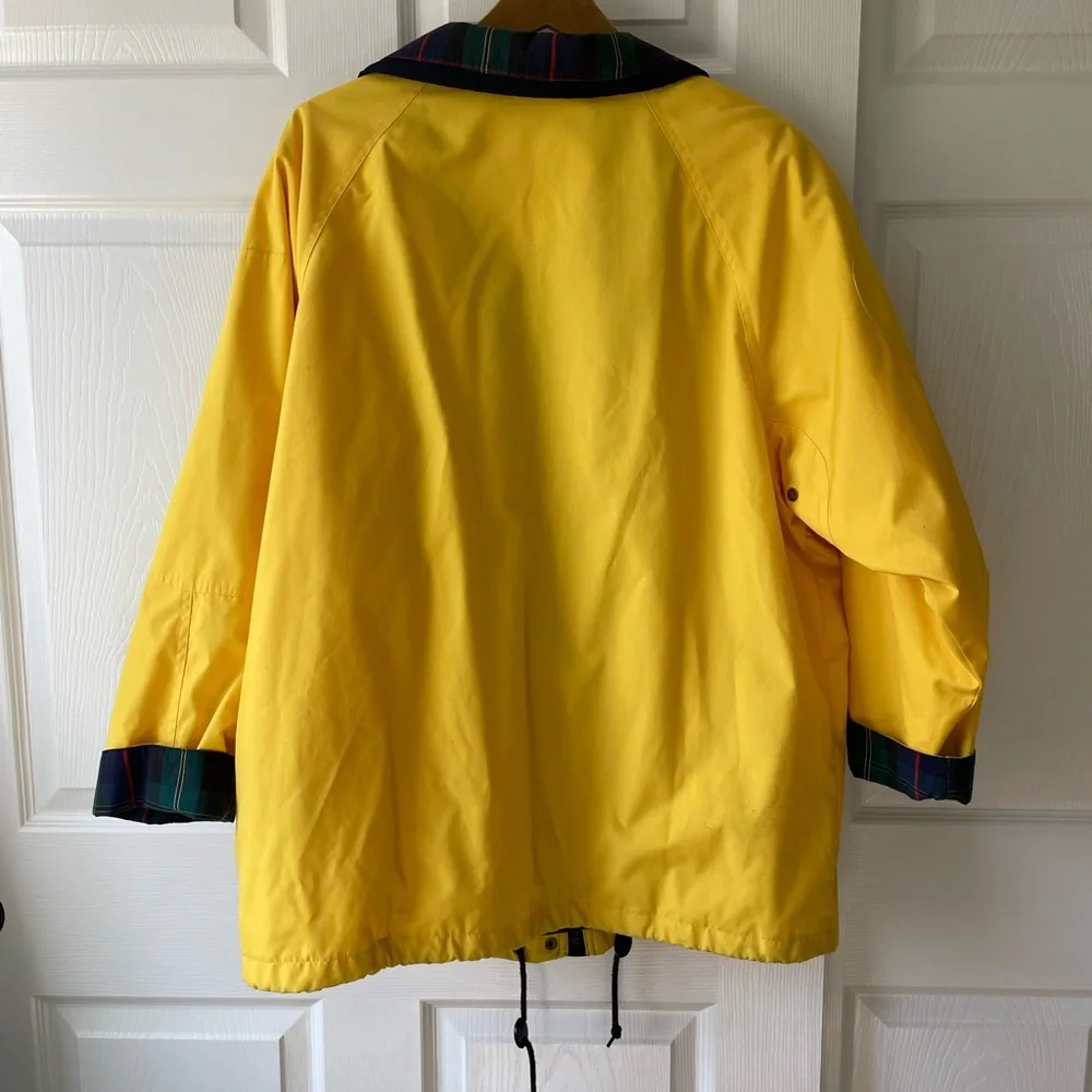 Vintage Mulberry Street Yellow and Plaid Spring Jacket - Picture 6 of 8